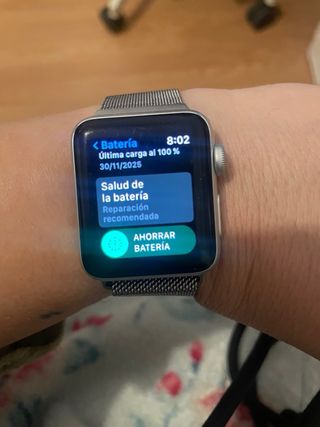 Apple Watch Series 2 38mm plata