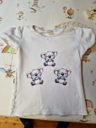 Maglietta Ellepi bambina con Koala 5 anni h110
