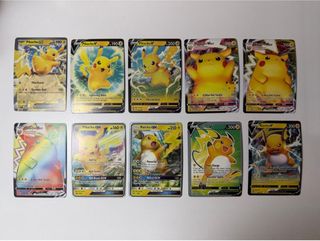 *10 CARTAS POKEMON PIKACHU Y RAICHU*
