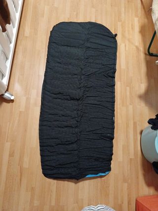 Aisalante, Esterilla Quechua azul y negra hinchabl