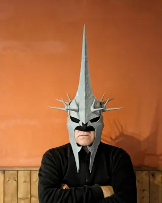Corona Nazgûl Rey Brujo LOTR Kit Monta y Pinta