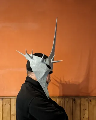 Corona Nazgûl Rey Brujo LOTR Kit Monta y Pinta