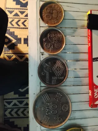 Moneda conmemorativa y decorativa del mundial 82
