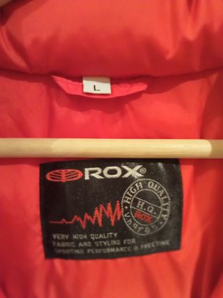 Plumífero Rox Talla L Pluma Natural