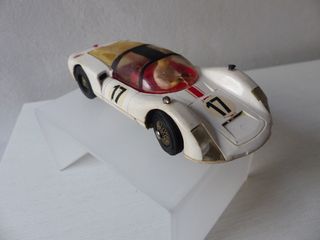MÄRKLIN - PORSCHE CARRERA 6 BLANCO ( SCALEXTRIC )