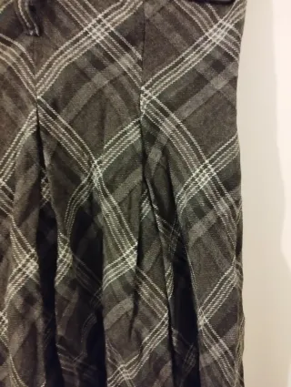 Gonna invernale a pieghe taglia S