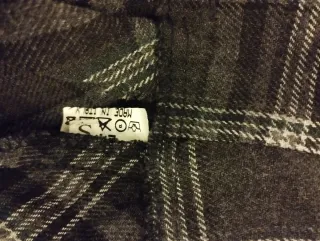 Gonna invernale a pieghe taglia S