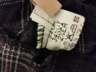 Gonna invernale a pieghe taglia S