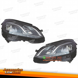 FAROS DELANTEROS MERCEDES W212 CLASE E (13-15)
