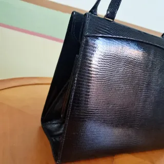 Borsa vintage 70s in pelle