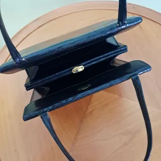 Borsa vintage 70s in pelle