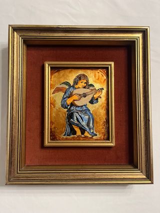 Quadro Angelo con Liuto