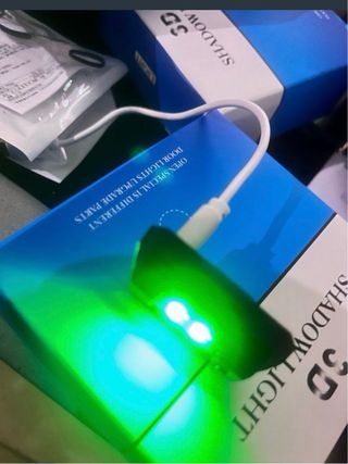 Luces LED USB Colores Patinete/Bici 2 unds.