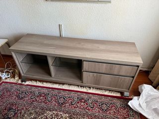 Conjunto Mesa Tv y Aparador comedor madera