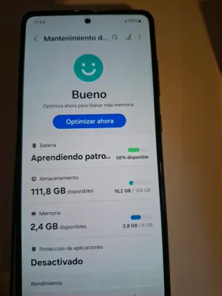 Samsung A52 5G 128GB. 6GB di RAM