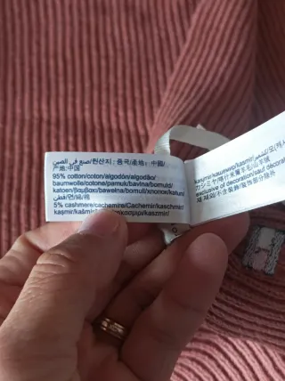 Bufanda Tommy Hilfiger Cachemira Unisex