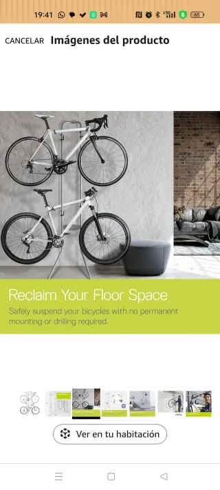 Soporte para bicicletas Delta.