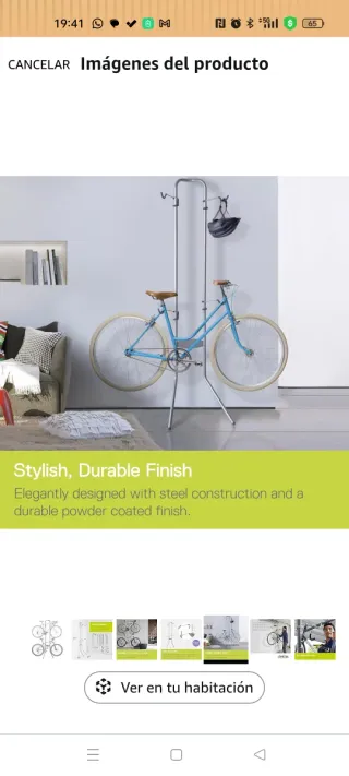 Soporte para bicicletas Delta.