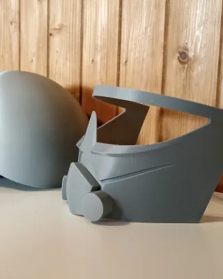 Casco Cadete Imperial PLA 3D Kit Monta y Pinta