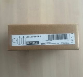 STUBBARP UNA Pata, Blanco. IKEA