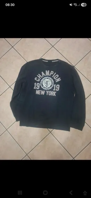 Felpa Champion Nera XL