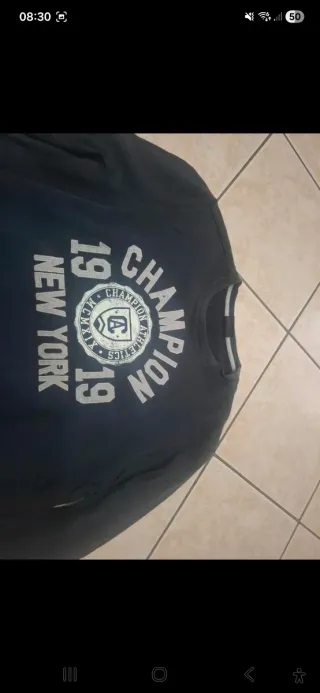 Felpa Champion Nera XL