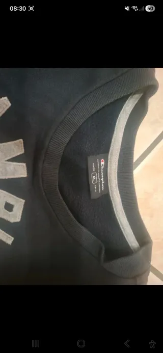 Felpa Champion Nera XL