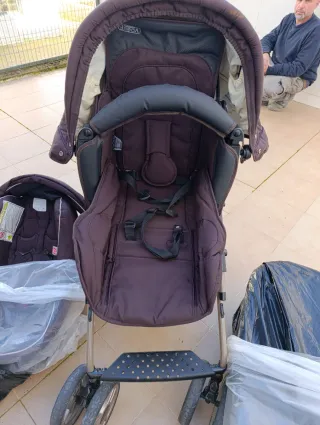 Carro de bebé 3 piezas: capazo, maxicosi y silla