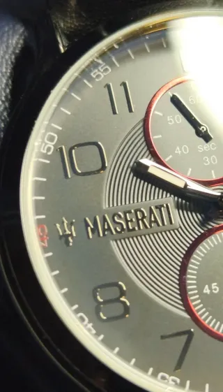 Reloj Maserati Cronógrafo Negro/Gris
