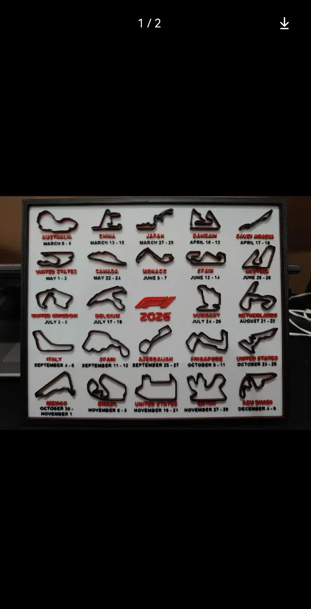 Calendario F1 Fórmula 1 2026