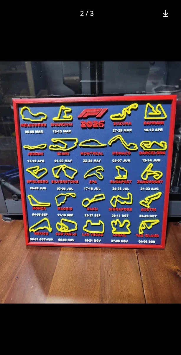 Calendario F1 Fórmula 1 2026