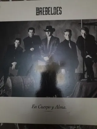 Vinilo Los Rebeldes - En Cuerpo y Alma