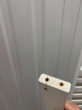 Cama infantil tipo casita blanca