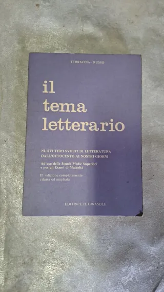 Il tema letterario