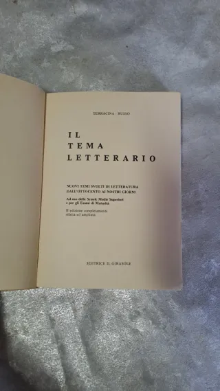Il tema letterario