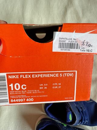 Zapatillas deportivas niño Nike Talla 27