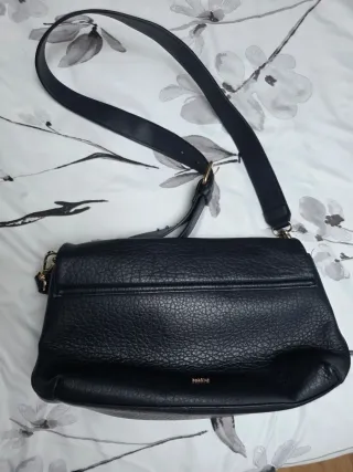 Bolso de hombro azul marino