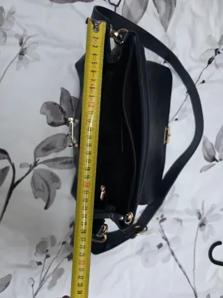 Bolso de hombro azul marino