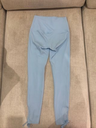 Leggings Nike Azules Acanalados