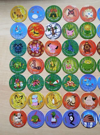 Tazos pokemon 3 completa