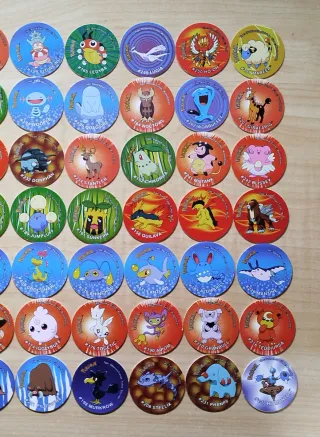 Tazos pokemon 3 completa