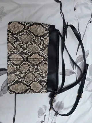 Bolso de hombro piel serpiente