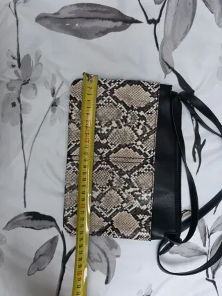 Bolso de hombro piel serpiente