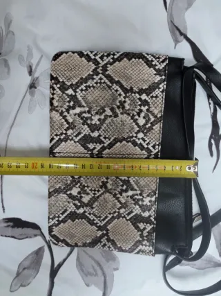 Bolso de hombro piel serpiente