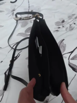 Bolso de hombro piel serpiente