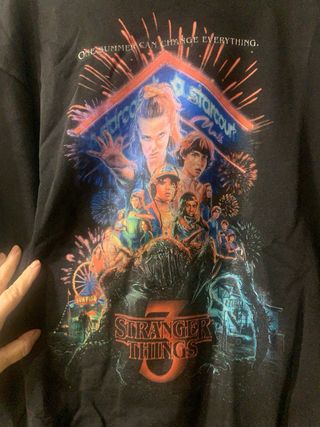 Sudadera Stranger Things 3 Negra
