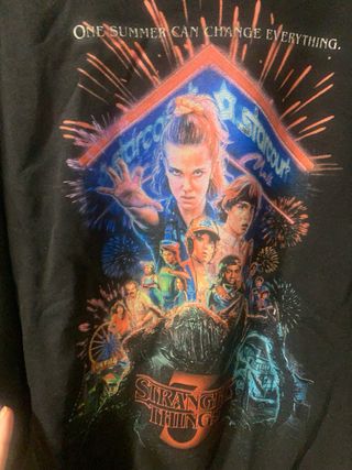 Sudadera Stranger Things 3 Negra