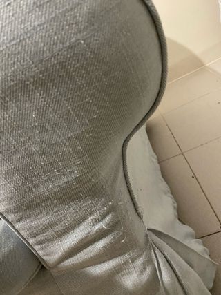 Sofá Ikea 2 Plazas Tela Azul