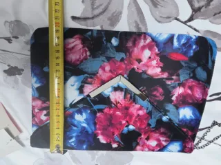 Bolso de hombro estampado floral