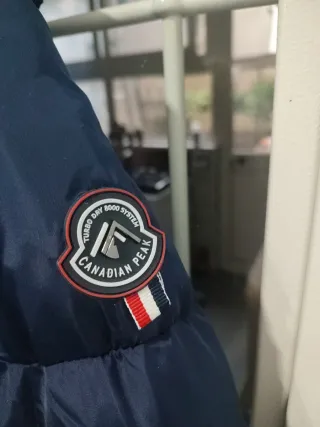 Canadian Peak Giubbino Bambino Blu 10 Anni